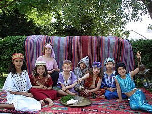 Kindergruppe Hörbuch Amina die Trommlerin 1